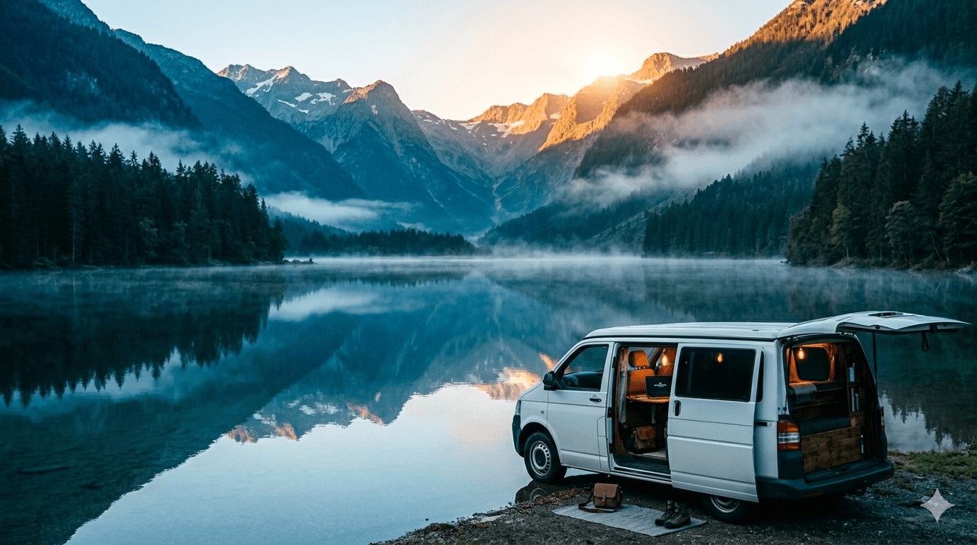 Trabajar desde la furgoneta: guía del nómada digital